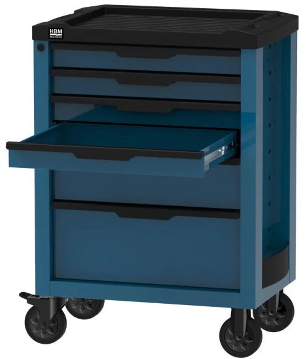 HBM 6 Laden Gereedschapswagen H133443 - 170 kg - Blauw