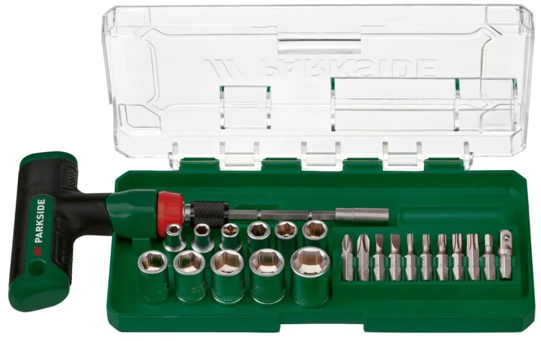 Parkside Ratel Schroevendraaierset T-greep 24-delig