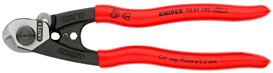 Knipex 95 61 190 Staaldraadschaar - 190mm