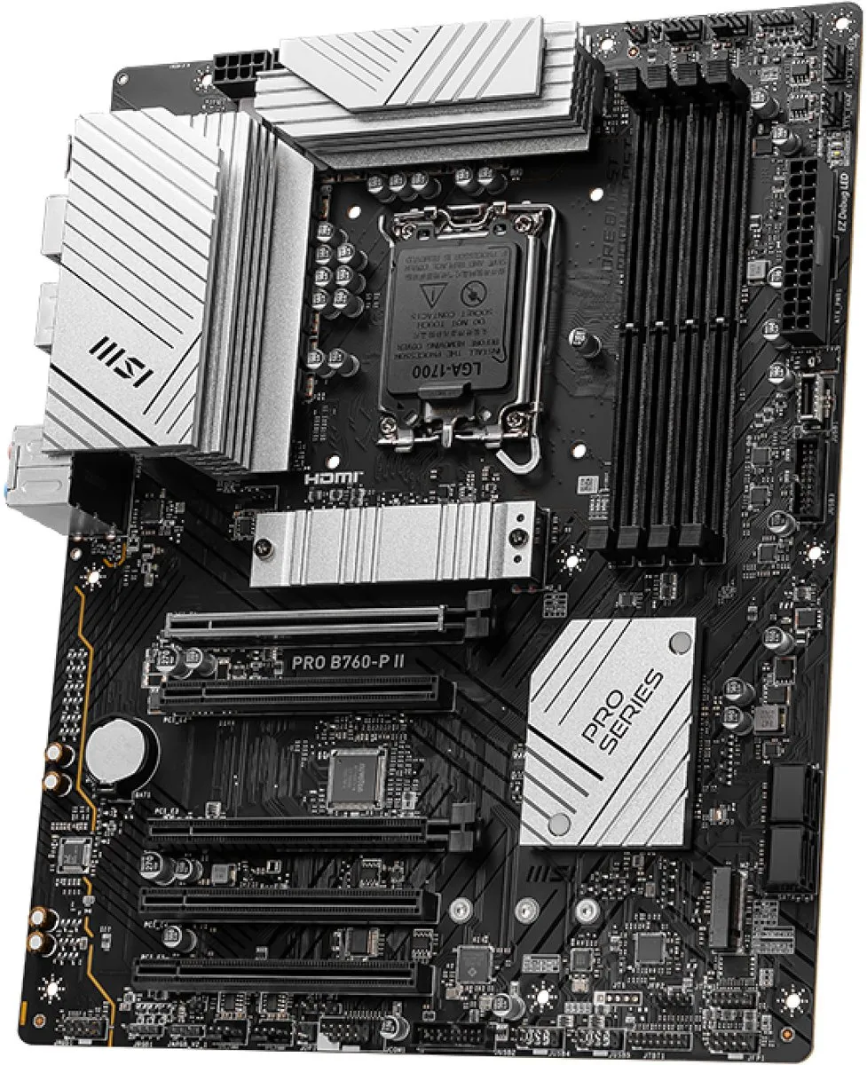 MSI PRO B760-P II Moederbord - ATX