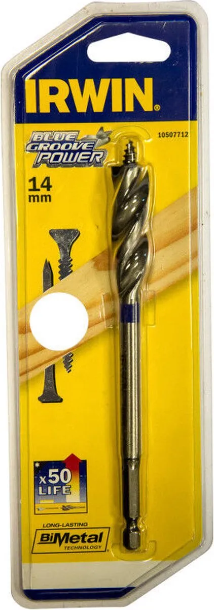 Irwin Speedboor Blue Groove Power 14x152mm