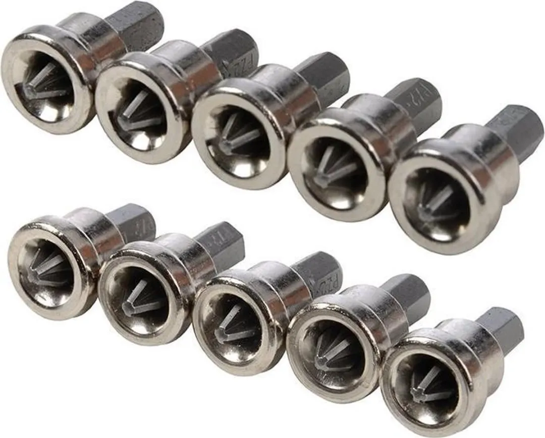 Silverline Gipsplaatbits PH2 - 10 Stuks