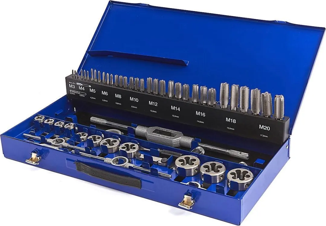 HBM Machines Tap en Snijset M3-M20 - 56 Stuks