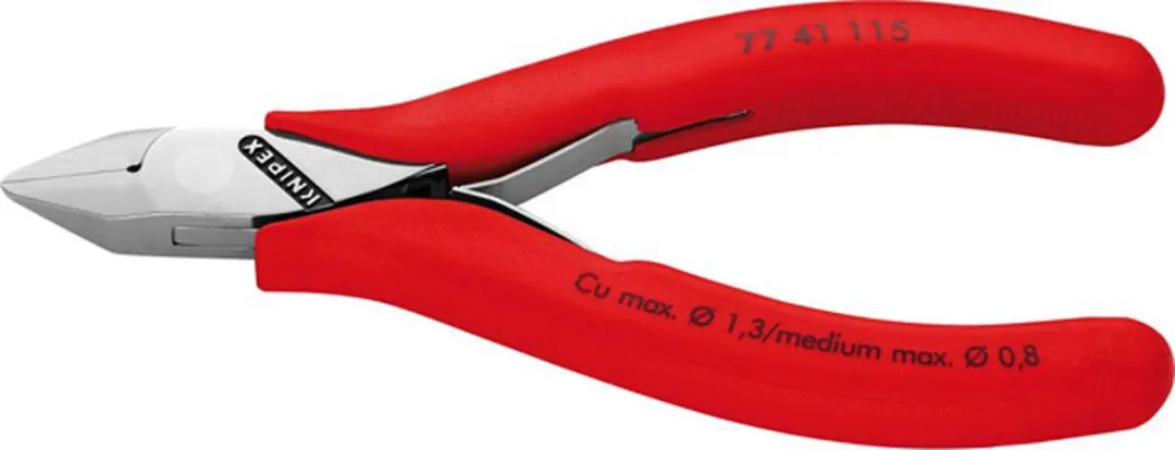 Knipex Zijkniptang 77 41 115 - Rood - afbeelding 5 van 5