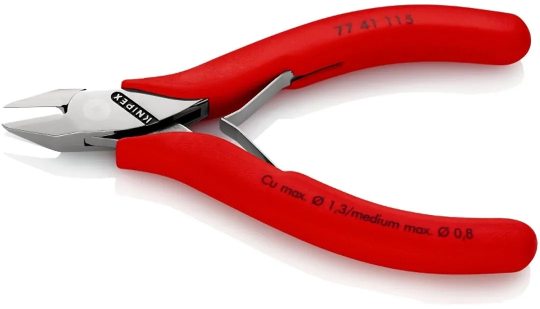 Knipex Zijkniptang 77 41 115 - Rood - afbeelding 4 van 5