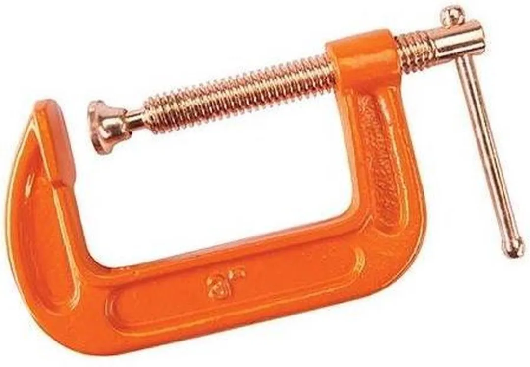 Silverline G-Klem 50mm - Roestbestendig Koper