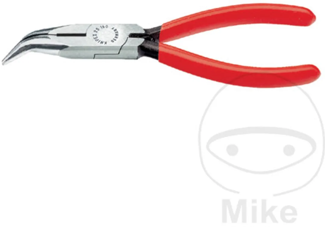 Knipex 25 21 160 Radiotang Gebogen + Zijsnijder 160mm
