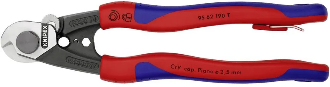Knipex 9562190T Staaldraadschaar 190mm