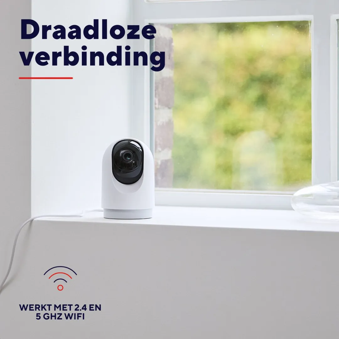 Trust IPCAM-2700 IP Camera - Binnen 2304x1296 - Wit/Zwart