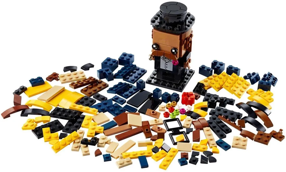 LEGO Brickheadz 40384 Bruidegom - 255 Stukken