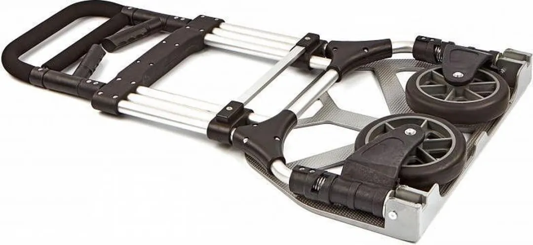 HBM 250 Kg Opvouwbare Steekwagen - Zilver/Zwart