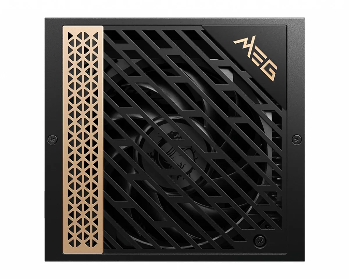 MSI MEG AI1300P PCIE5 Voeding 1300W - Modulair - Zwart