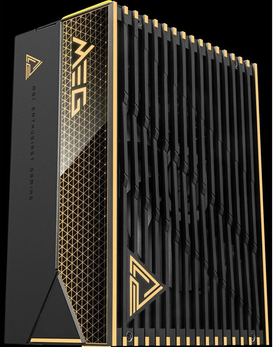 MSI MEG Ai1600T 1600W Voeding - Zwart