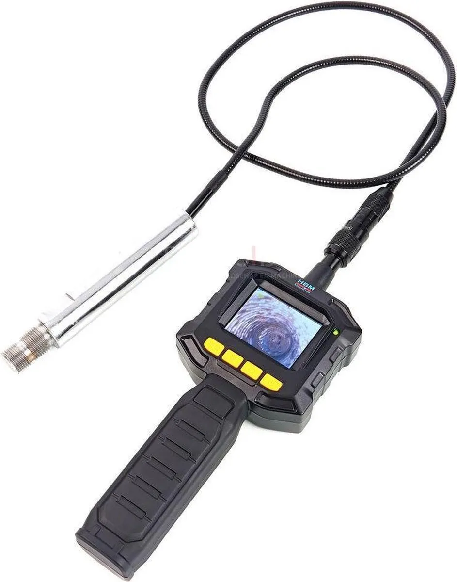 HBM Inspectiecamera Endoscoop 8mm - 2,3" TFT LCD - 4x AA + Koffer