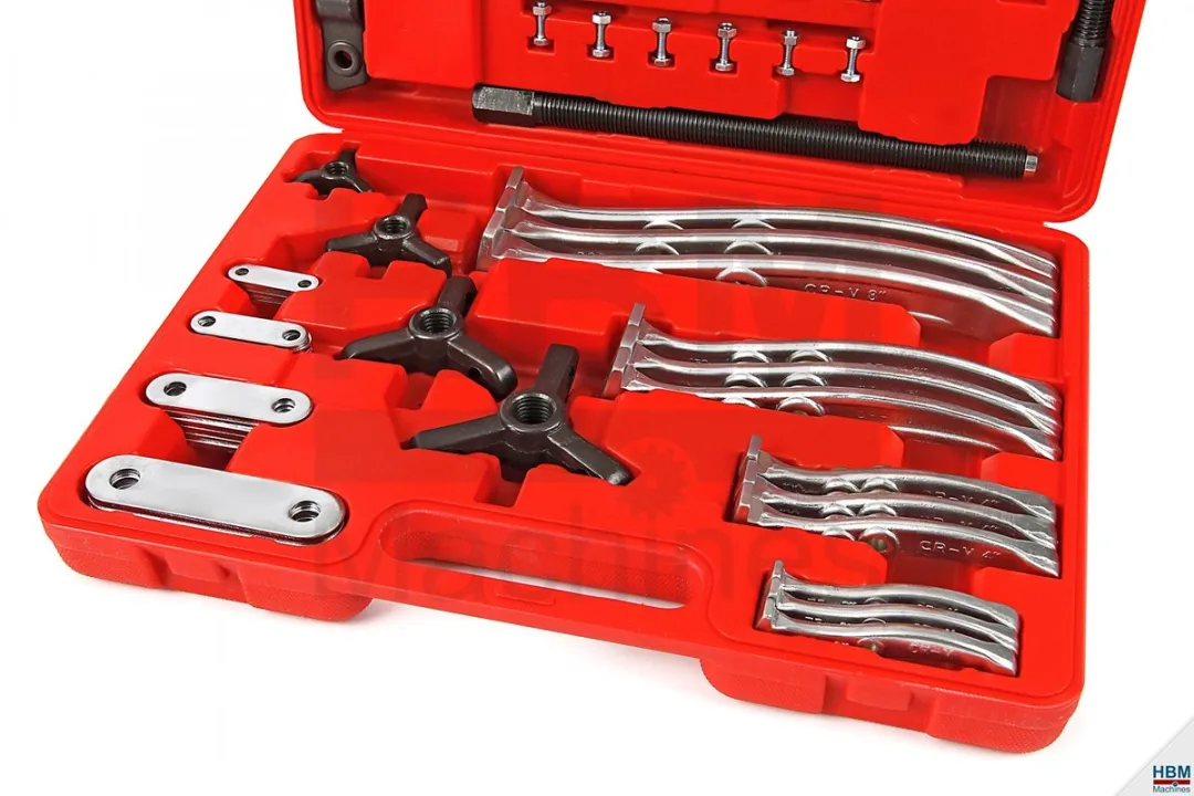HBM 72-delige 2/3-arm Pullytrekker Set 75/100/150/200mm