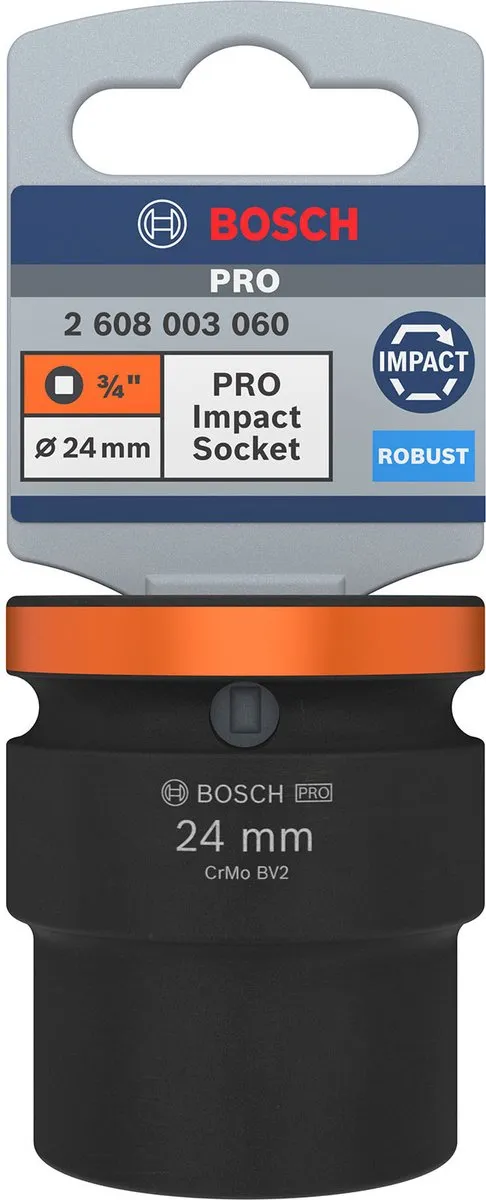 Bosch Professional Slagmoerdoos 24mm 3/4" - 2608003060