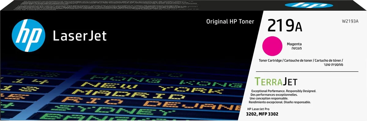 HP 219A Tonercartridge Magenta - 1300 Pagina's