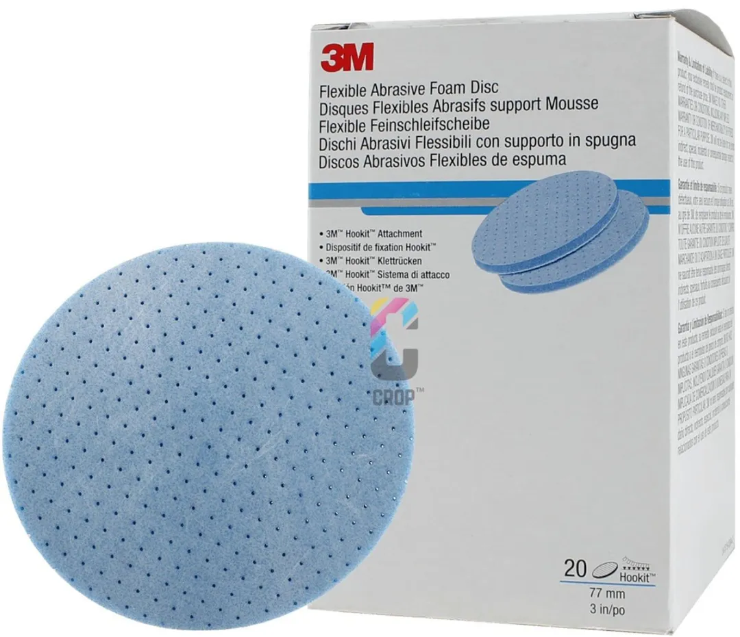 3M Flexible Foam Schuurschijven 75mm P1500 - 20 Stuks