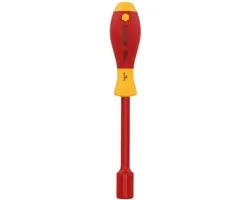 Wiha SoftFinish Zeskantdopsleutel 13.0mm x 125mm - 00864 - Rood/Geel