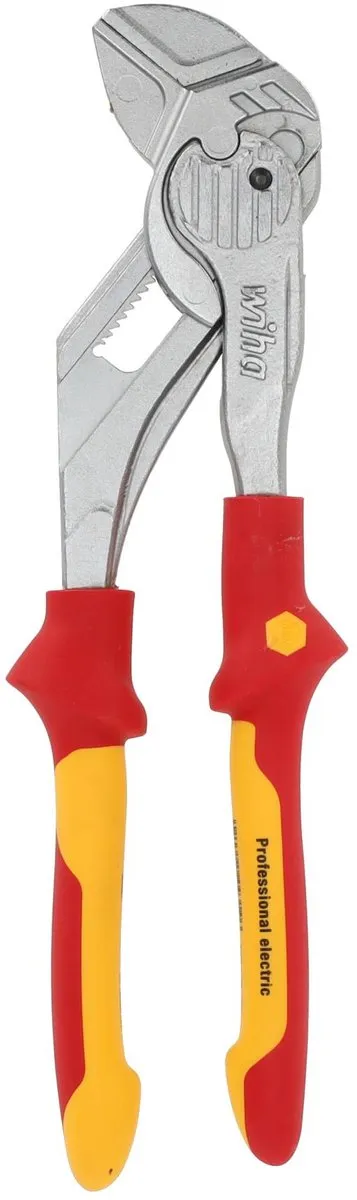 Wiha 4466901 VDE Geïsoleerde Sleuteltang 250mm - Zilver/Geel/Rood