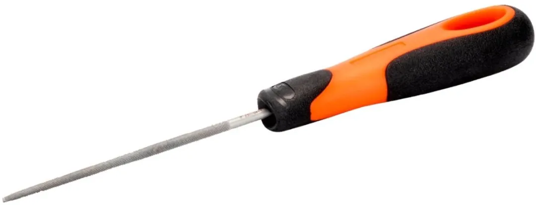 Bahco Vijl Rond 300mm Basterd MH 1-230-12-1-2 - Rood/Zwart