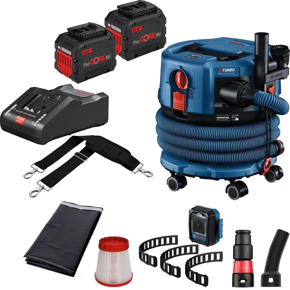 Bosch GAS 18V-12 MC Stofzuiger