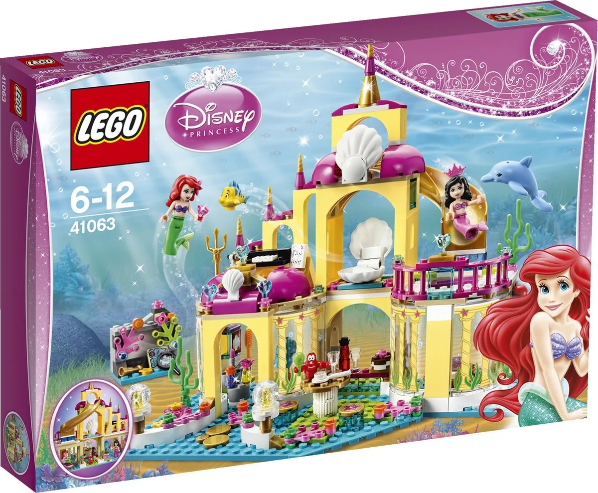 LEGO Disney Princess Ariel Onderwaterpaleis 41063 - 379 Stukken