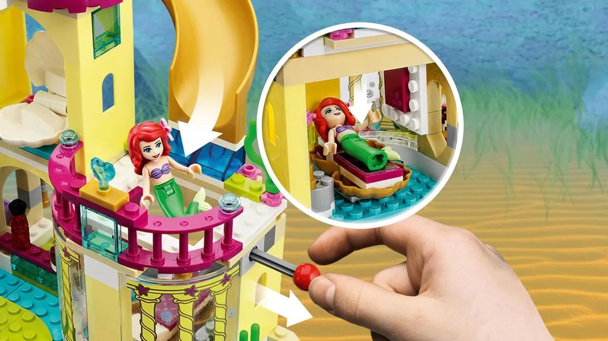 LEGO Disney Princess Ariel Onderwaterpaleis 41063 - 379 Stukken