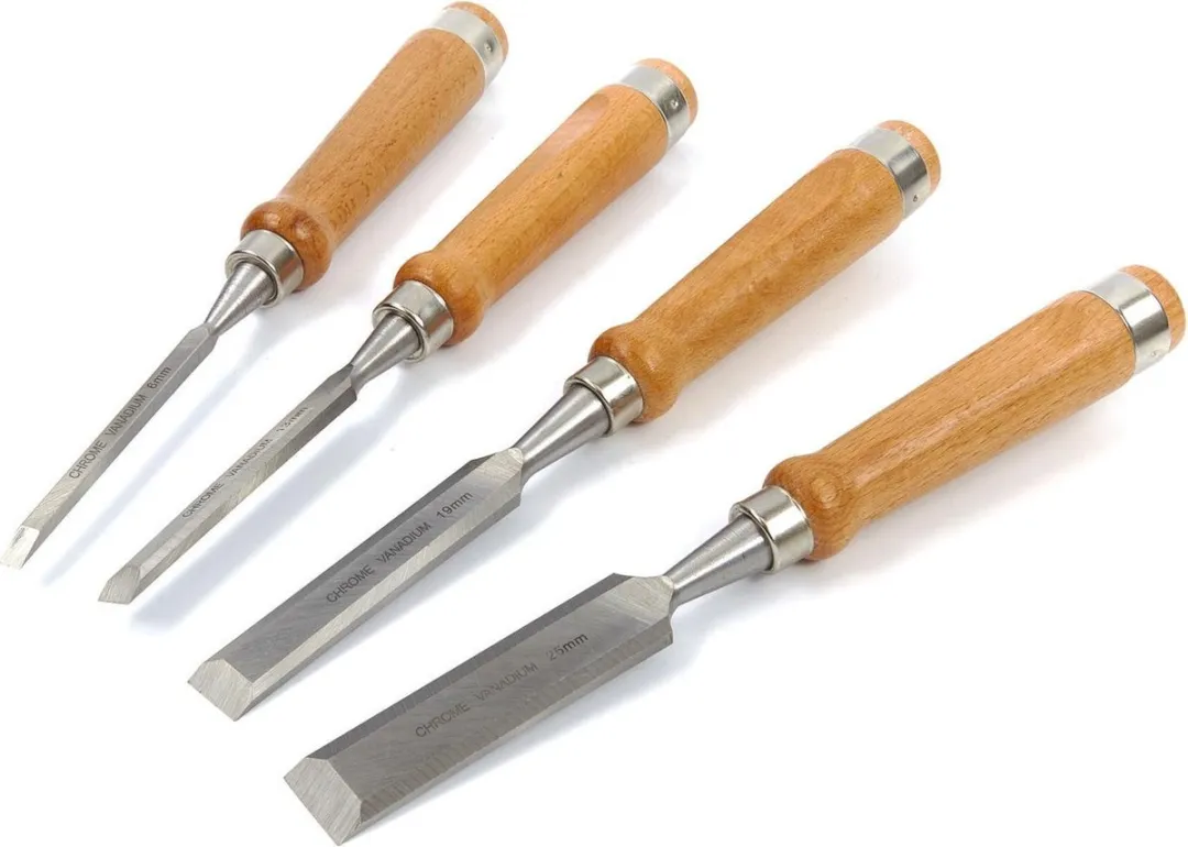HBM 4 Delige Steekbeitelset - 4 Stuks