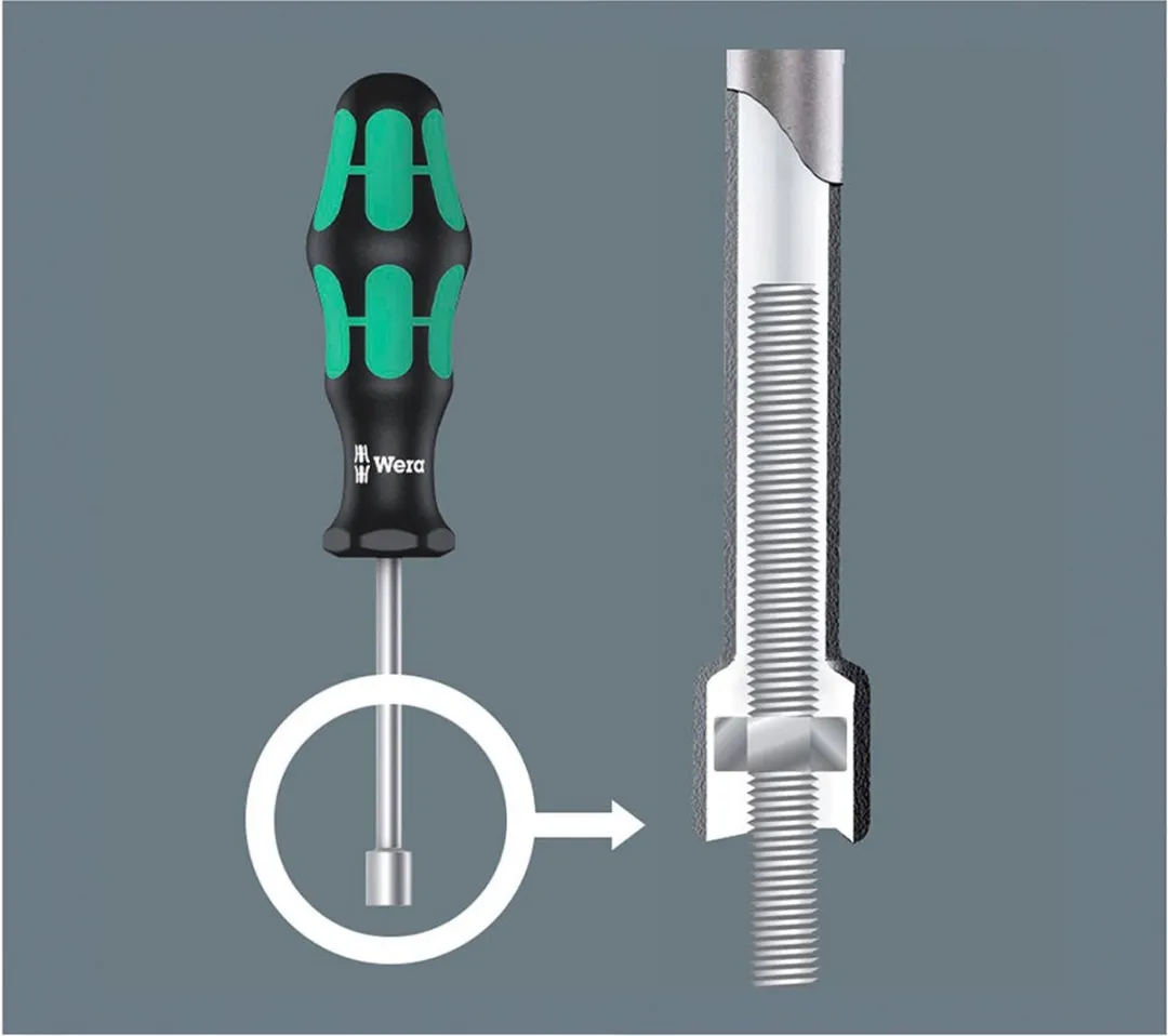 Wera 395 HO/7 SM Dopsleutel-schroevendraaierset 05029510001