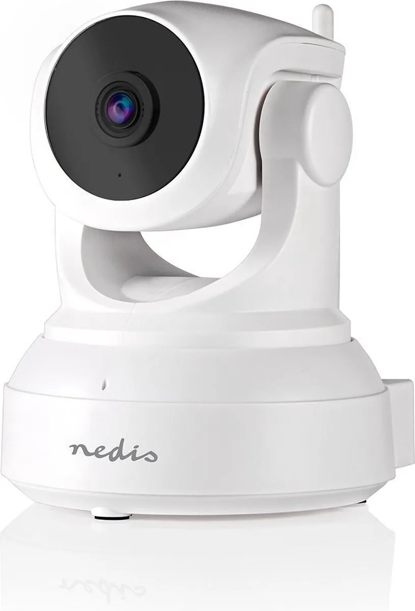 Nedis IPCMPT10CWT Wi-Fi IP-Camera 720p - Wit/Zwart