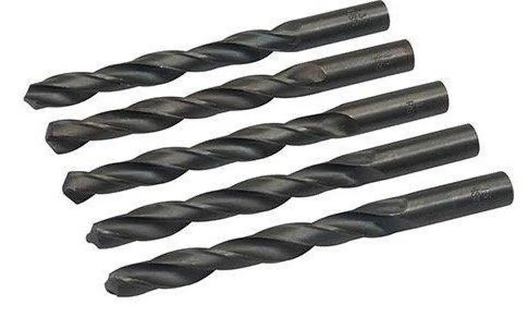 Silverline Metaalboor HSS-R 12mm - 5 Stuks - Zwart oxide