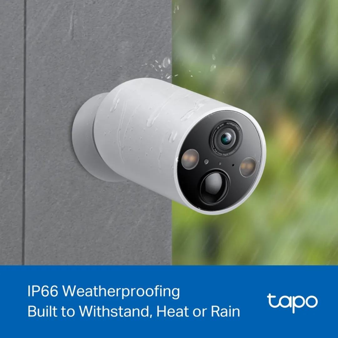 TP-Link Tapo C425(2-pack) Beveiligingscamera Buiten - 2K - IP66 - Wit