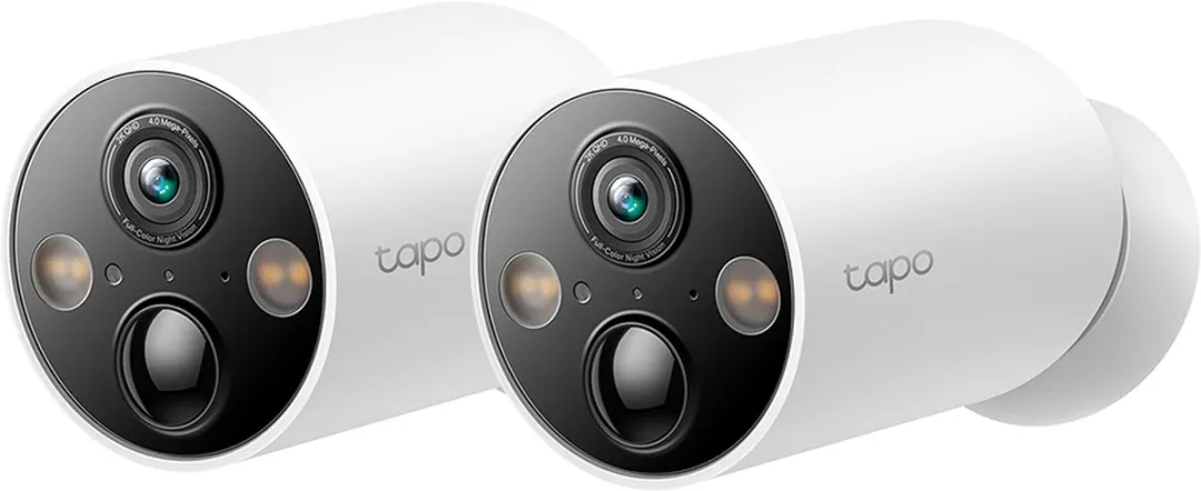 TP-Link Tapo C425(2-pack) Beveiligingscamera Buiten - 2K - IP66 - Wit