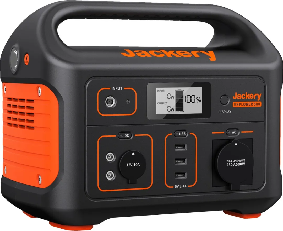 Jackery Explorer 500 Powerstation 518Wh