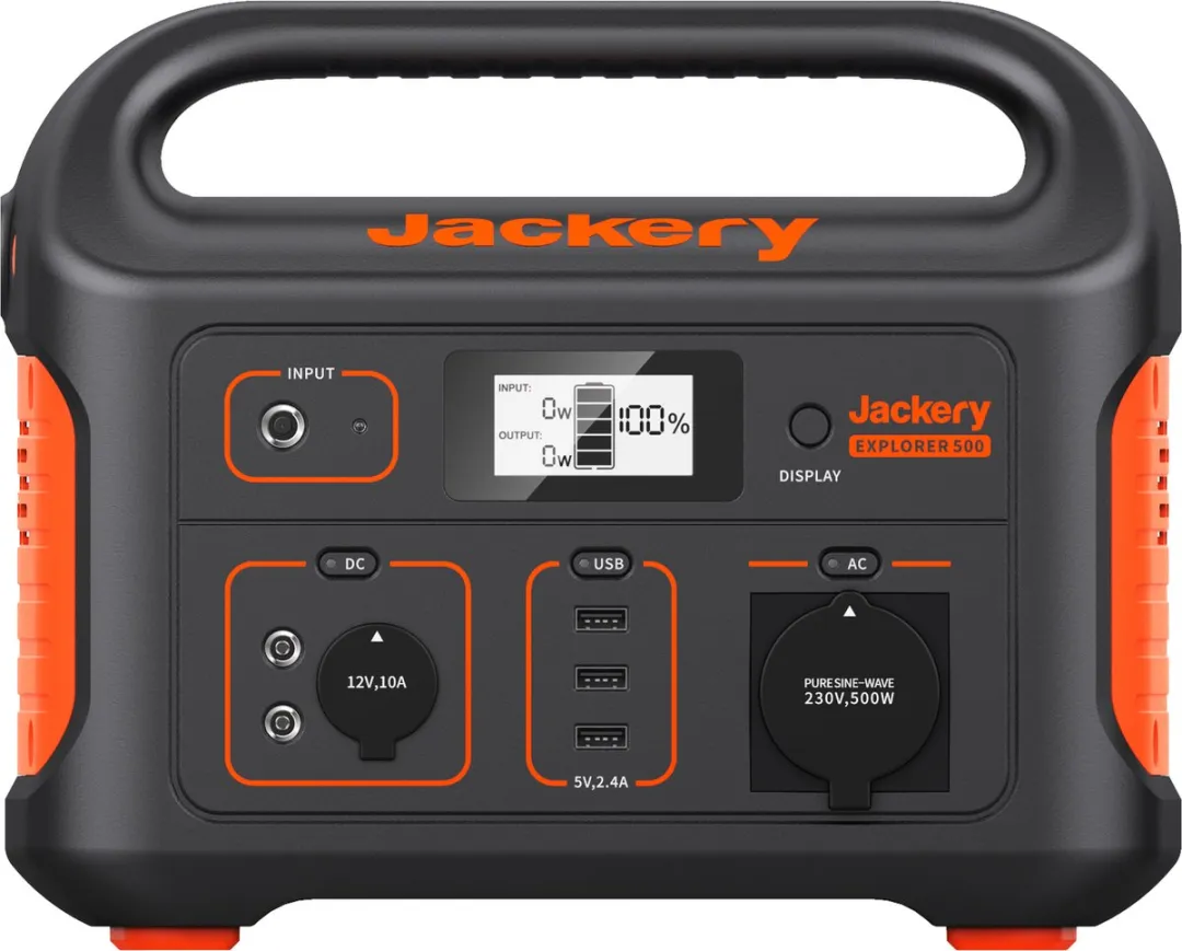 Jackery Explorer 500 Powerstation 518Wh
