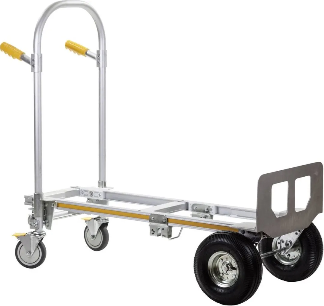 Stanley 2-in-1 Steekwagen SWXTI-MT515 - 250kg - 118x52x103cm - Zilver/Zwart/Geel - afbeelding 6 van 6