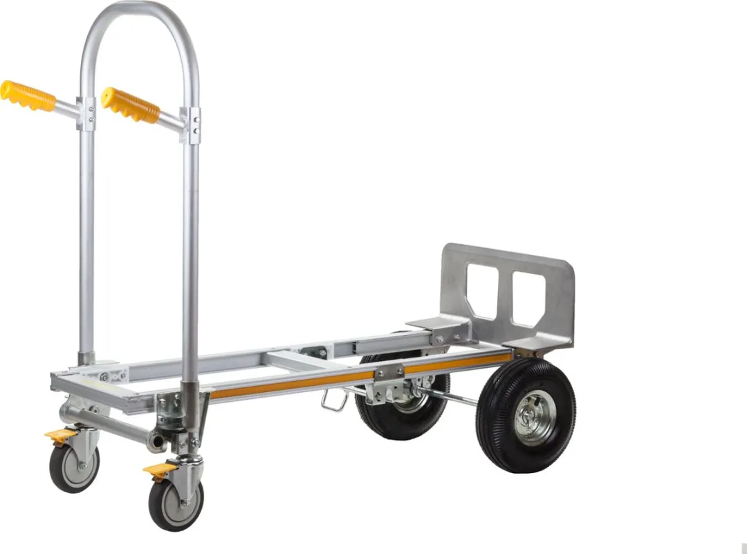Stanley 2-in-1 Steekwagen SWXTI-MT515 - 250kg - 118x52x103cm - Zilver/Zwart/Geel
