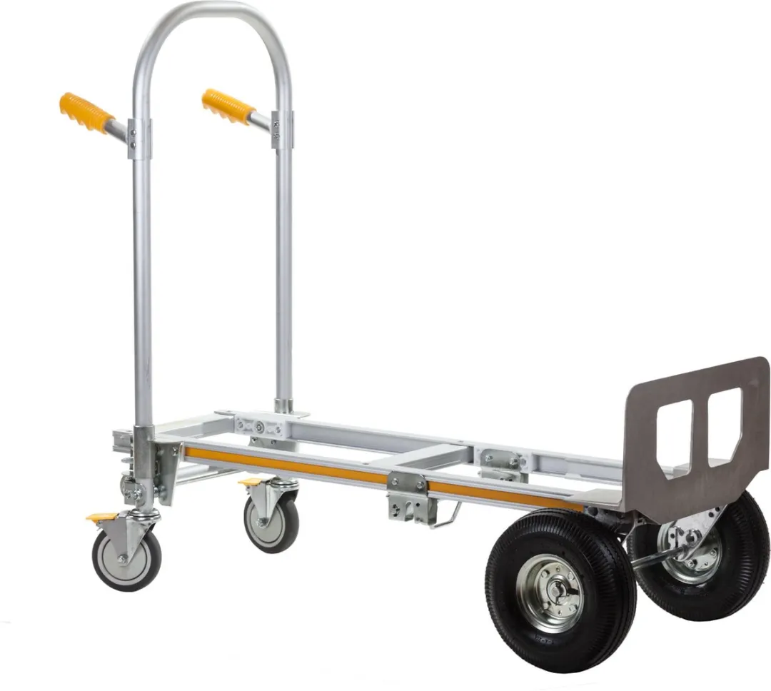 Stanley 2-in-1 Steekwagen SWXTI-MT515 - 250kg - 118x52x103cm - Zilver/Zwart/Geel