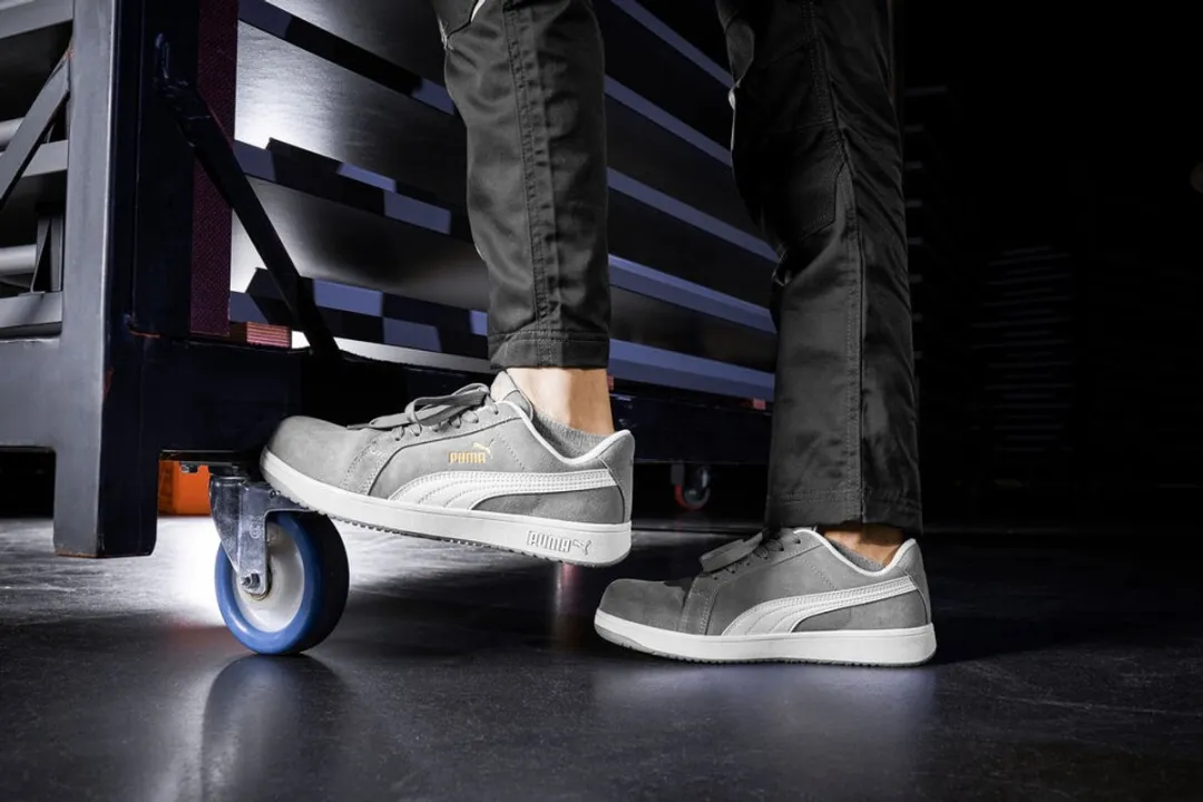 PUMA Icon Suede Grey S1P Veiligheidsschoen 39