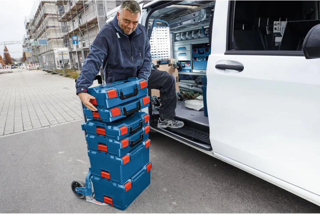Bosch Professional L-Boxx 136 Systeemaccessoires - Blauw/Rood