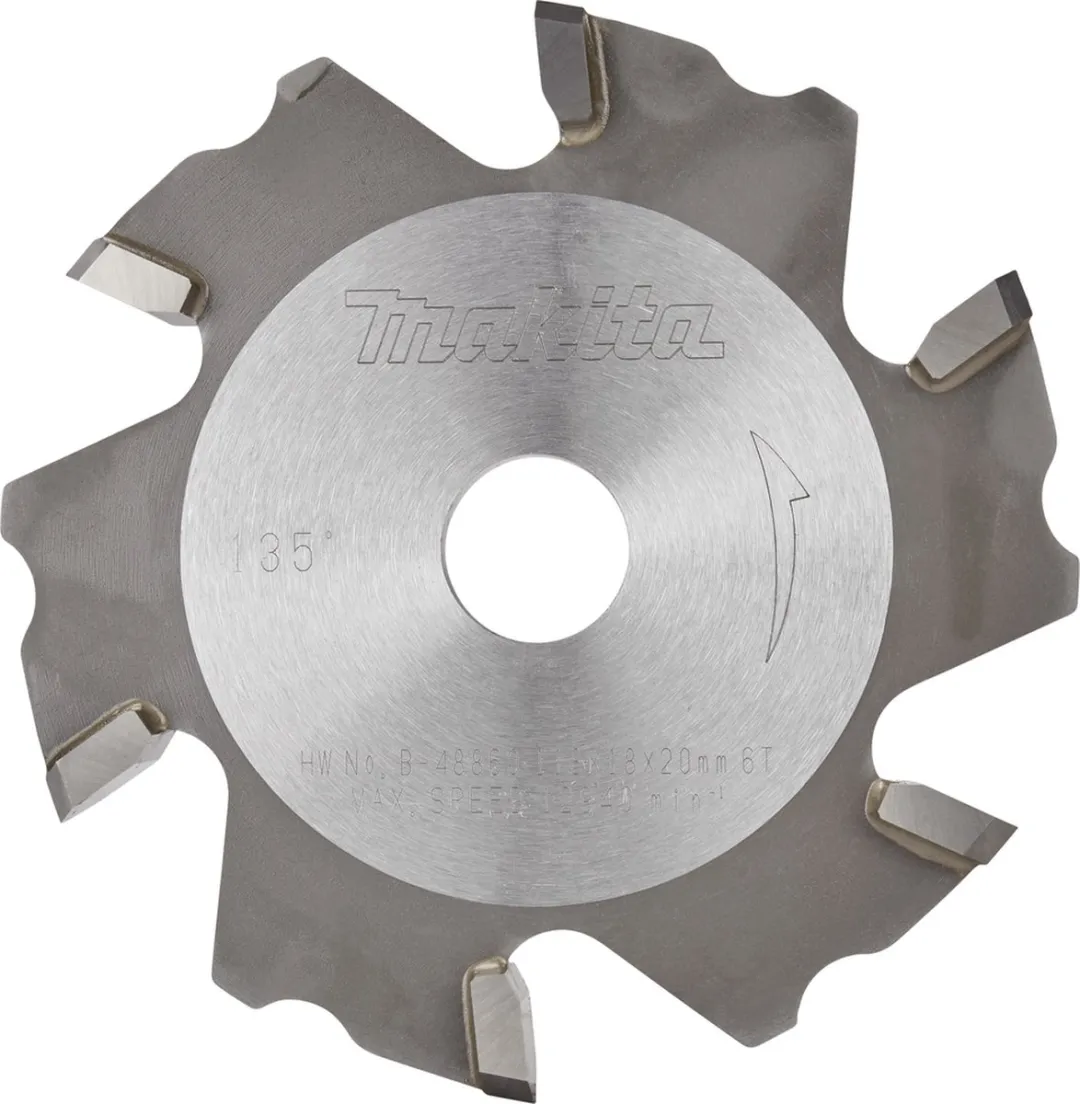 Makita CA5000XJ V-Groeffreesblad Aluminium
