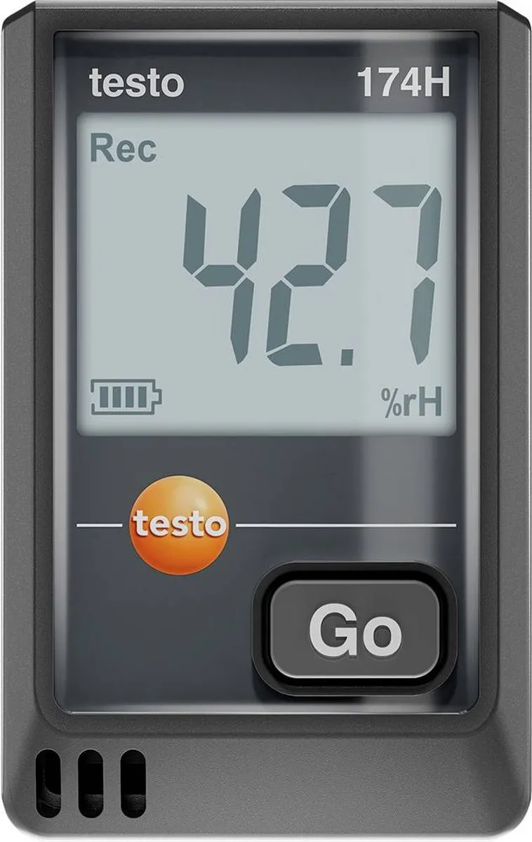 Testo 174 H Temperatuur/Vocht Datalogger -20 tot 70°C