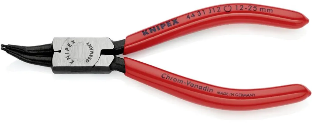 Knipex 44 31 J12 Borgveertang 45° - Kleurloos