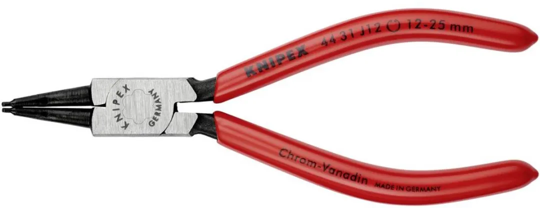 Knipex 44 31 J12 Borgveertang 45° - Kleurloos
