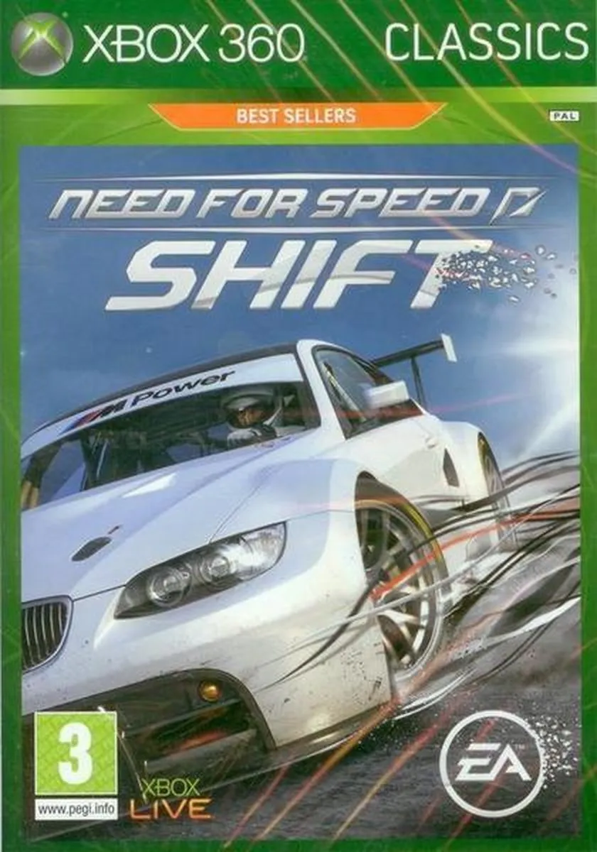 Electronic Arts Need for Speed SHIFT Classics Xbox 360