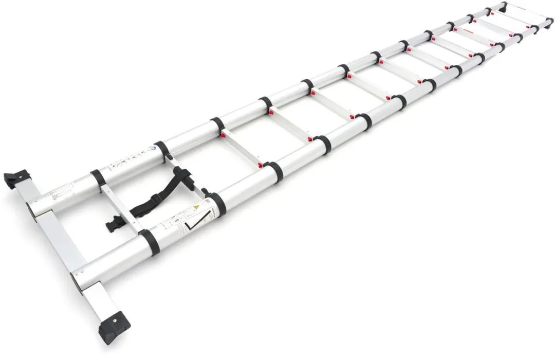 HBM Machines Telescoopladder Aluminium 3.20m - 13 Treden