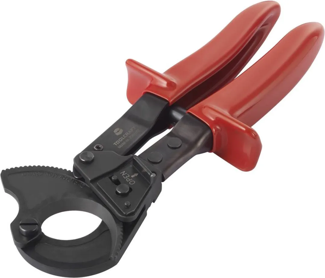 TOOLCRAFT TO-7752546 Ratelkabelsnijder 35mm 240mm²
