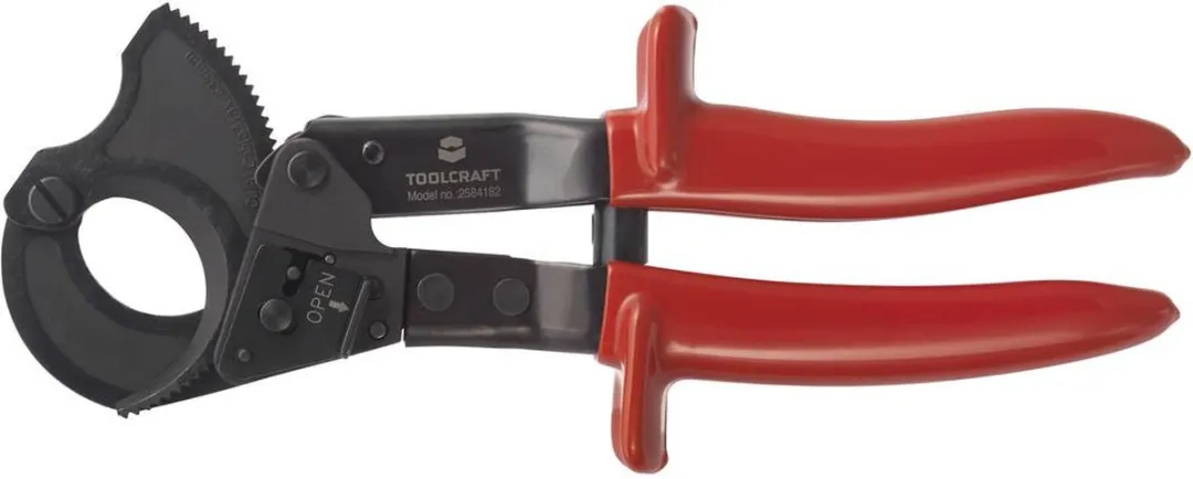 TOOLCRAFT TO-7752546 Ratelkabelsnijder 35mm 240mm²