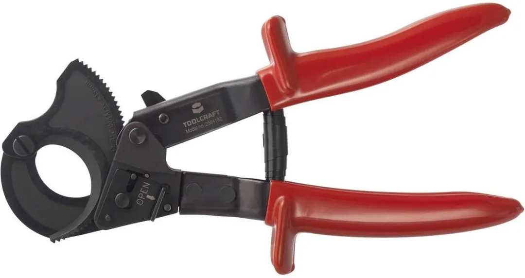 TOOLCRAFT TO-7752546 Ratelkabelsnijder 35mm 240mm²